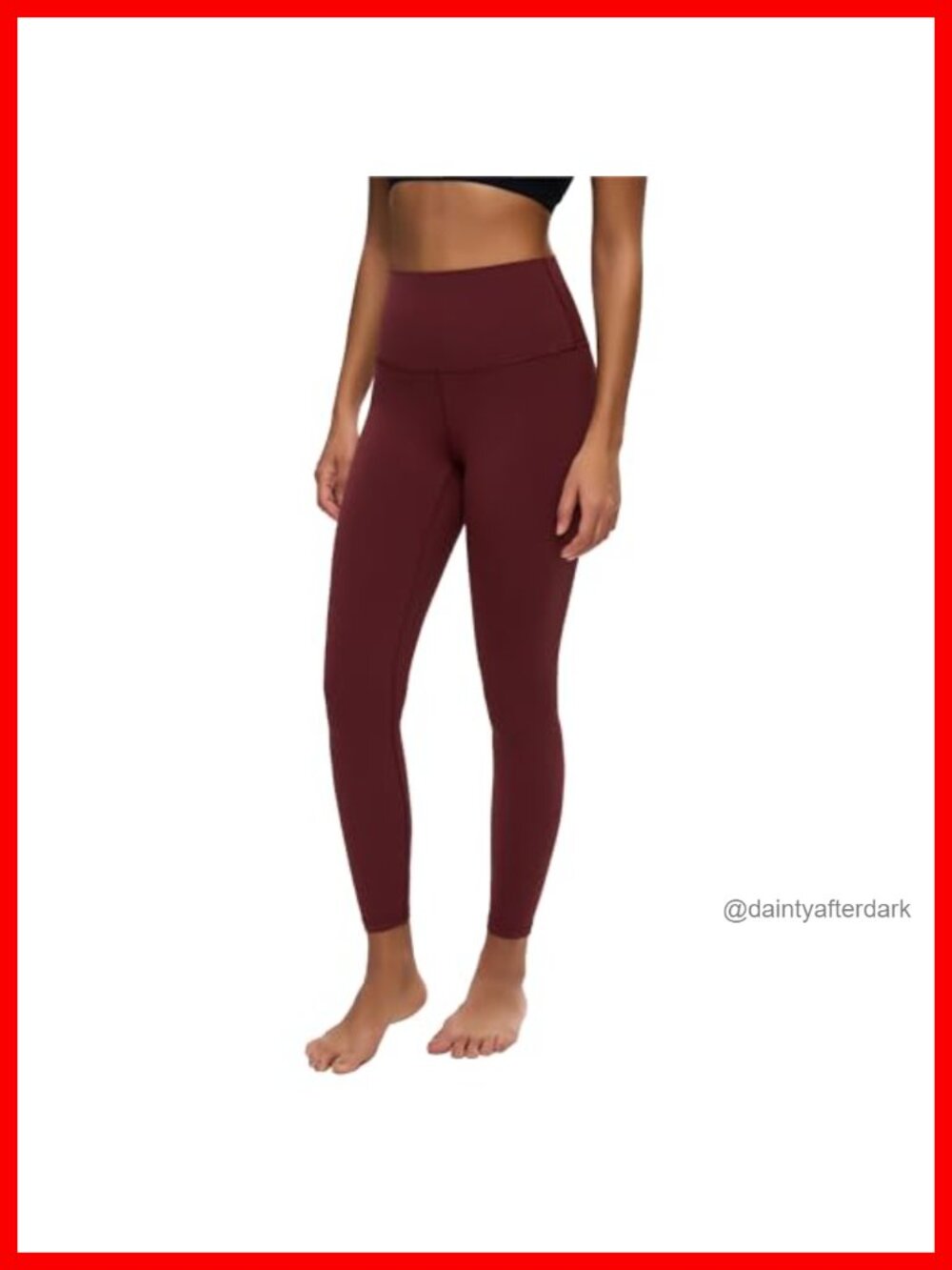 Yoga & Lounge High Waisted Leggings Women Active Fitness Running 25" Inseam